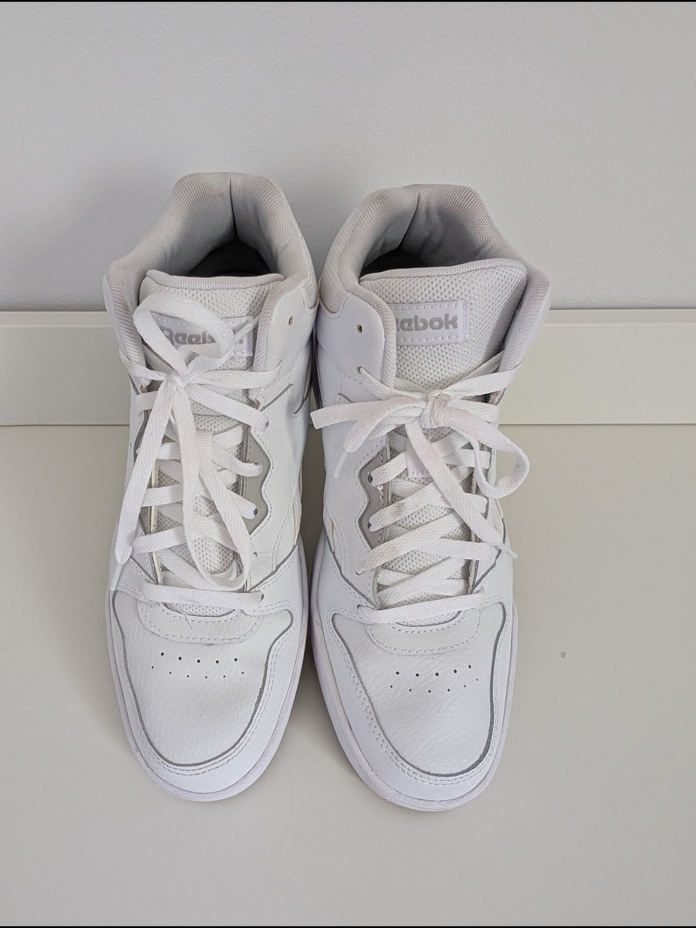 Reebok Men's BB4500 X-Wide High Top Sneaker White Size 10.5